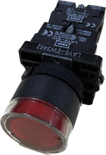 Cargar imagen en el visor de la galería, 3 PZAS BOTON PULSADOR ILUMINADO ROJO