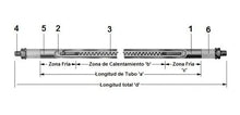 Cargar imagen en el visor de la galería, 1 PZA Resistencia Tubular Recta 1/4 DIAMETRO  X 50 Cms 750 WATTS
